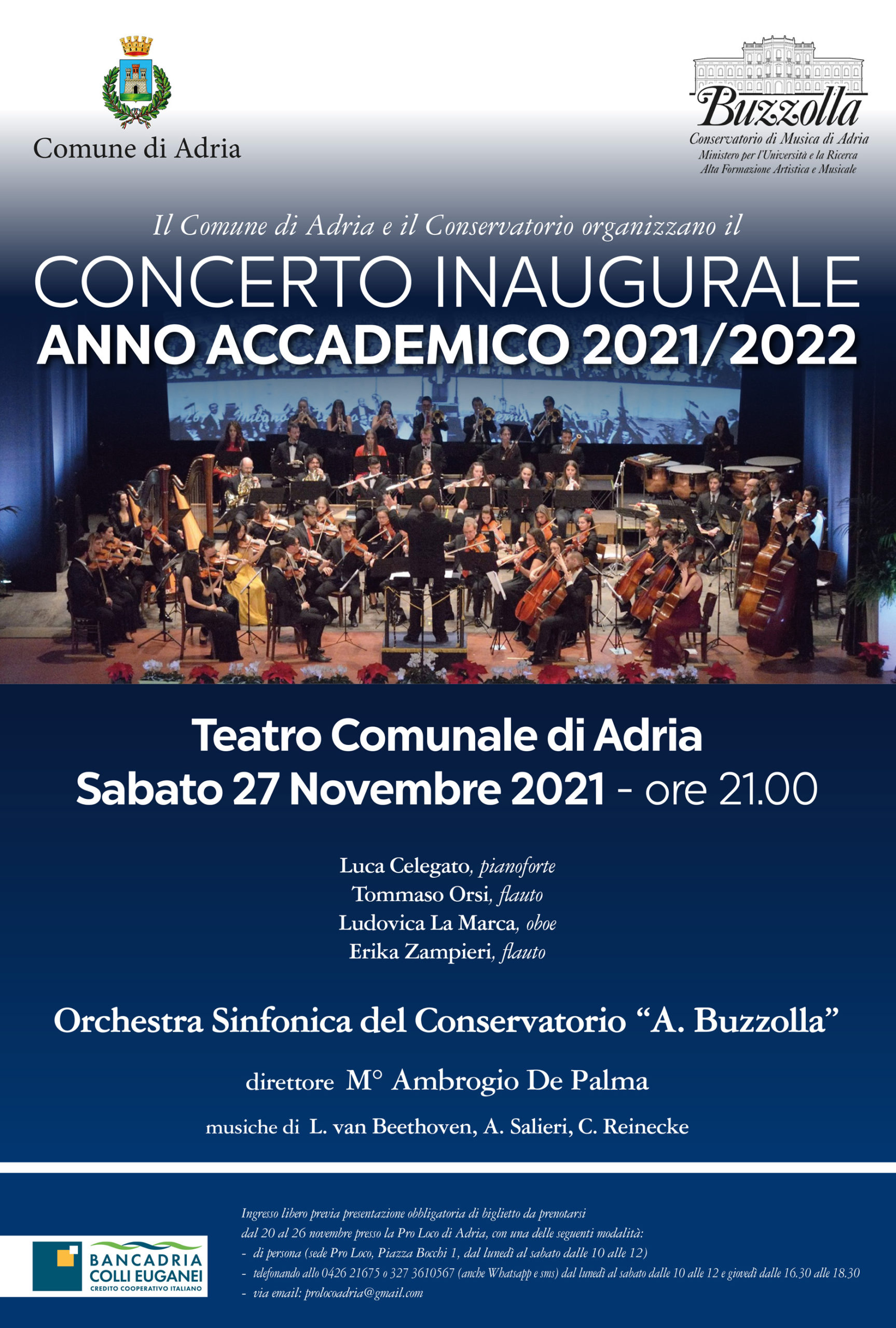 Concerto inaugurale del nuovo anno accademico