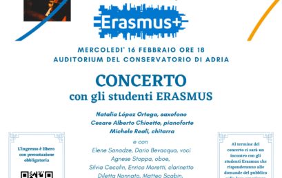 Concerto Erasmus 16 febbraio 2022