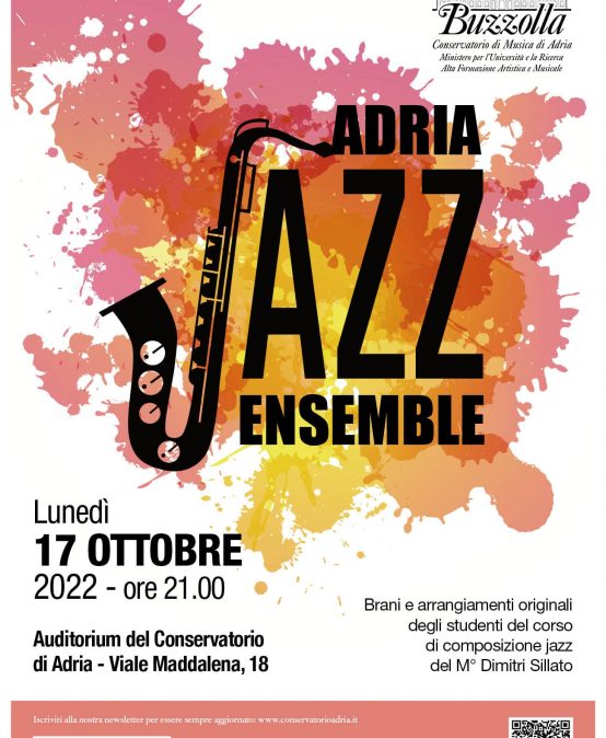 17 ottobre 2022 – Adria JAZZ Ensemble
