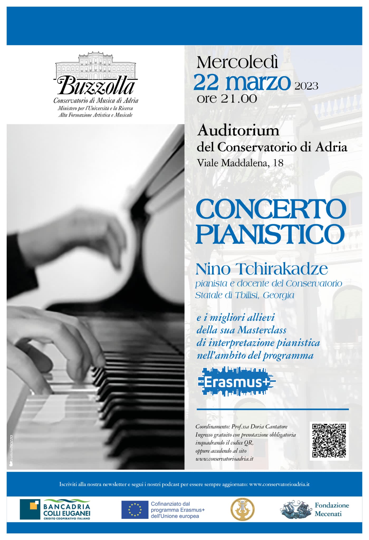 22 marzo 2023 – Concerto Erasmus